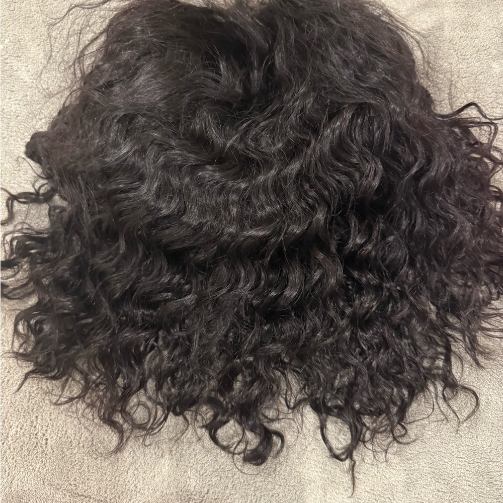 Luxurious Black Curly Hair Wig